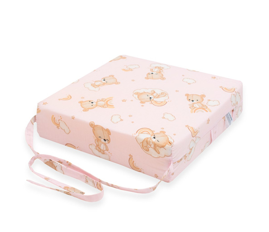 Podsedák pro děti New Baby BASIC bear pink