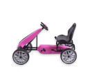 Dětská šlapací motokára Go-kart Milly Mally Power růžová Dětská šlapací motokára Go-kart Milly Mally Power růžová