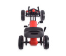 Dětská šlapací motokára Go-kart Milly Mally Power červená, Červená Dětská šlapací motokára Go-kart Milly Mally Power červená, Červená