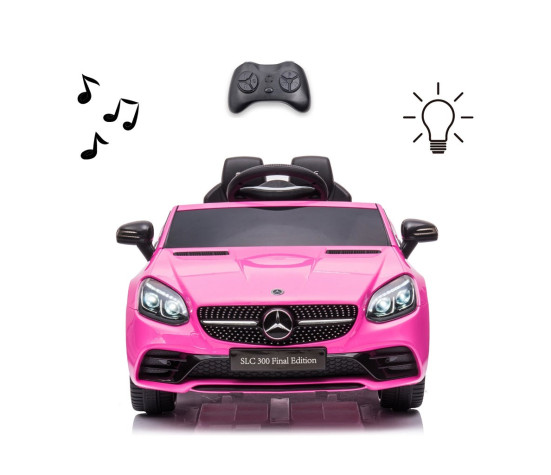 Elektrické autíčko Milly Mally Mercedes-Benz SLC Pink