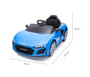 Elektrické autíčko Milly Mally Audi R8 Spyder Blue