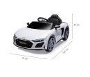 Elektrické autíčko Milly Mally Audi R8 Spyder White