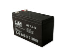 Gelový akumulátor VRLA MB 7,2-12 MB 7.2-12 bezúdržbový, Černá
