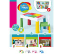 Dětská sada stoleček a židlička Multifun multicolor