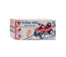 Dětské odrážedlo se zvukem Čtyřkolka Baby Mix dark pink