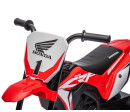 Elektrická motorka Baby Mix Honda CRF 450R červená