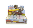 Sliz - hmota 80g dinosaurus 6cm 6 barev 24ks v boxu