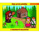 Puzzle deskové O Perníkové Chaloupce 26x17cm 24 dílků Moje první pohádky