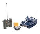 Tank RC plast 33cm TIGER I na baterie+dobíjecí pack 40MHz se zvukem a světlem v krabici 40x15x19cm