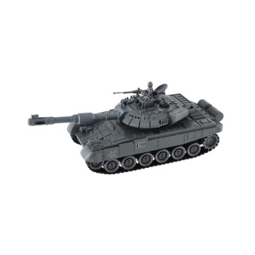 Tank RC 2ks 36cm+dobíjecí pack tanková bitva se zvukem se světlem v krabici 42x32x14cm