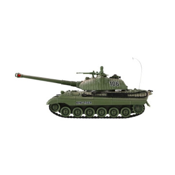 Tank RC 2ks 36cm+dobíjecí pack tanková bitva se zvukem se světlem v krabici 42x32x14cm