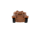 Tank RC 2ks 25cm tanková bitva+dobíjecí pack 27MHZ a 40MHz se zvukem se světlem v krabici 50x20x23cm