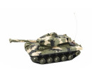 Tank RC plast 27cm 27MHz na baterie+dobíjecí pack se zvukem v krabici 37x17x19cm