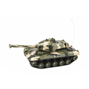 Tank RC plast 27cm 27MHz na baterie+dobíjecí pack se zvukem v krabici 37x17x19cm