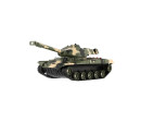 Tank RC plast 27cm 27MHz na baterie+dobíjecí pack se zvukem v krabici 37x17x19cm