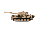 Tank RC plast 27cm 40MHz na baterie+dobíjecí pack se zvukem v krabici 37x17x19cm