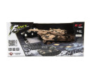 Tank RC plast 27cm 40MHz na baterie+dobíjecí pack se zvukem v krabici 37x17x19cm