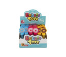 Bublifuk trubice donut/kobliha 14cm 3 barvy 24ks v boxu