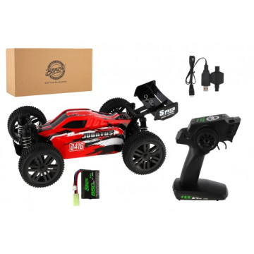 Auto RC Buggy Bonzai Jubatus terénní 30cm plast červené 2,4GHz na bat.+2xdob. pack v krab. 40x14x21