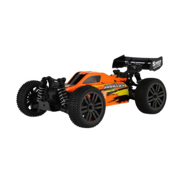 Auto RC Buggy Bonzai Jubatus terénní 30cm plast oranžové 2,4GHz na bat.+2xdob. pack v krab. 40x14x21