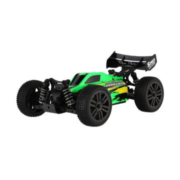 Auto RC Buggy Bonzai Jubatus terénní 30cm plast zelené 2,4GHz na bat.+2xdob. pack v krab. 40x14x21