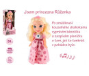 Panenka princezna Růženka plast 35cm česky mluvící na baterie se zvukem v krabici 17x37x10cm