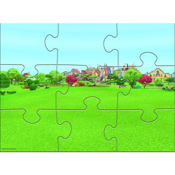 Puzzle magnetické s doplňky Králíček Bing s přáteli v krabici 29x22x5cm