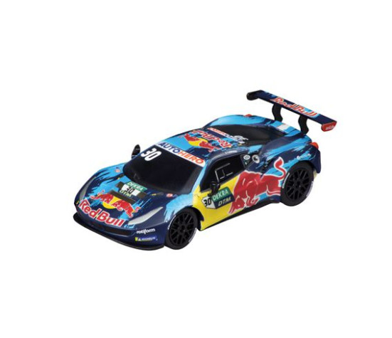 Auto Carrera GO!!! Ferrari 488 GT3 Red Bull plast 11cm na kartě