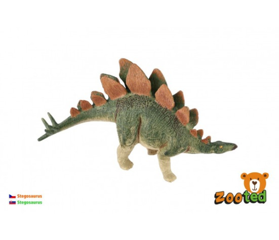 Stegosaurus zooted plast 17cm v sáčku