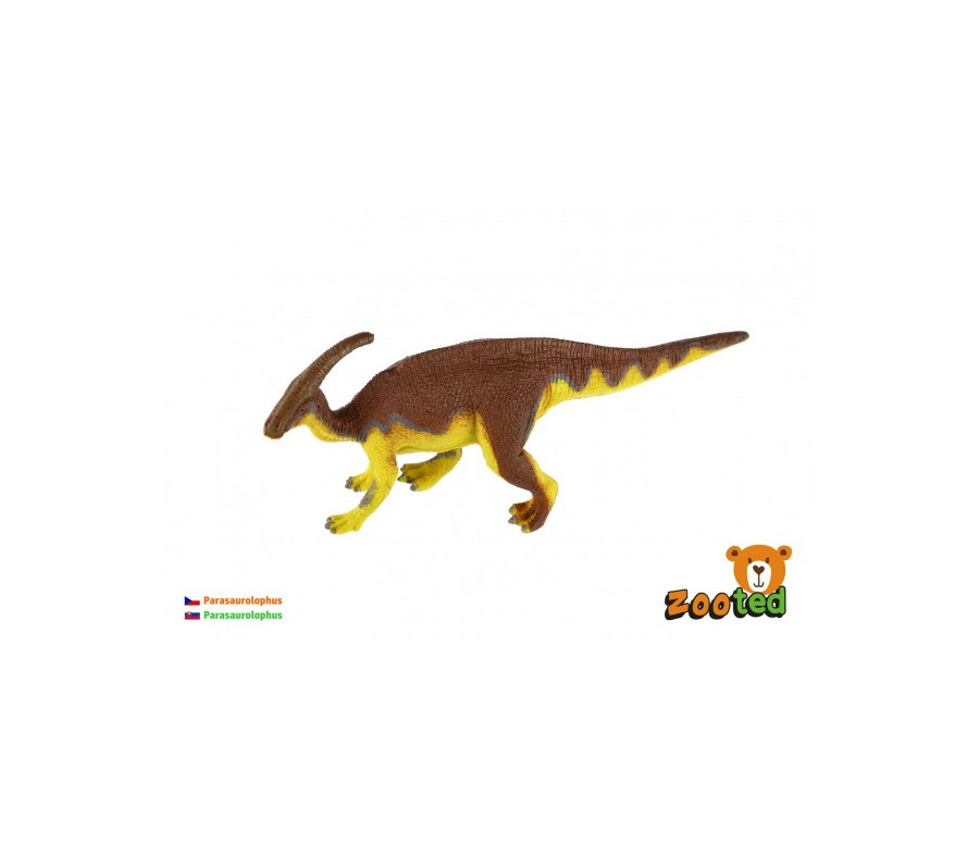 Parasaurolophus zooted plast 20cm v sáčku