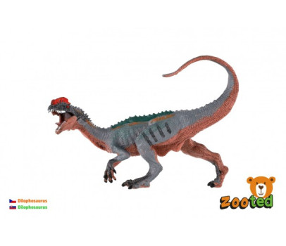 Dilophosaurus zooted plast 15cm v sáčku