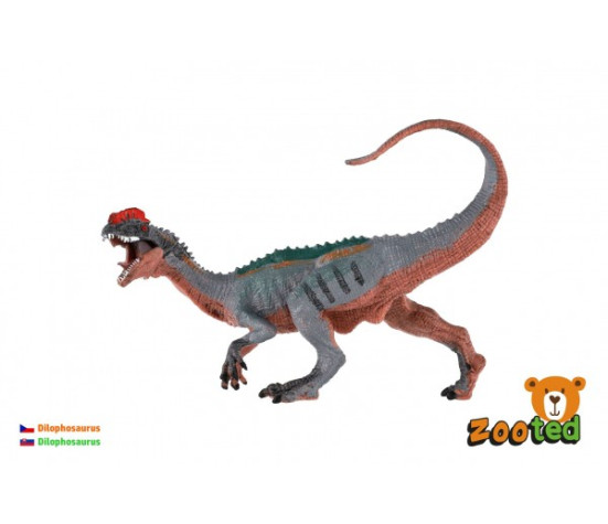 Dilophosaurus zooted plast 15cm v sáčku