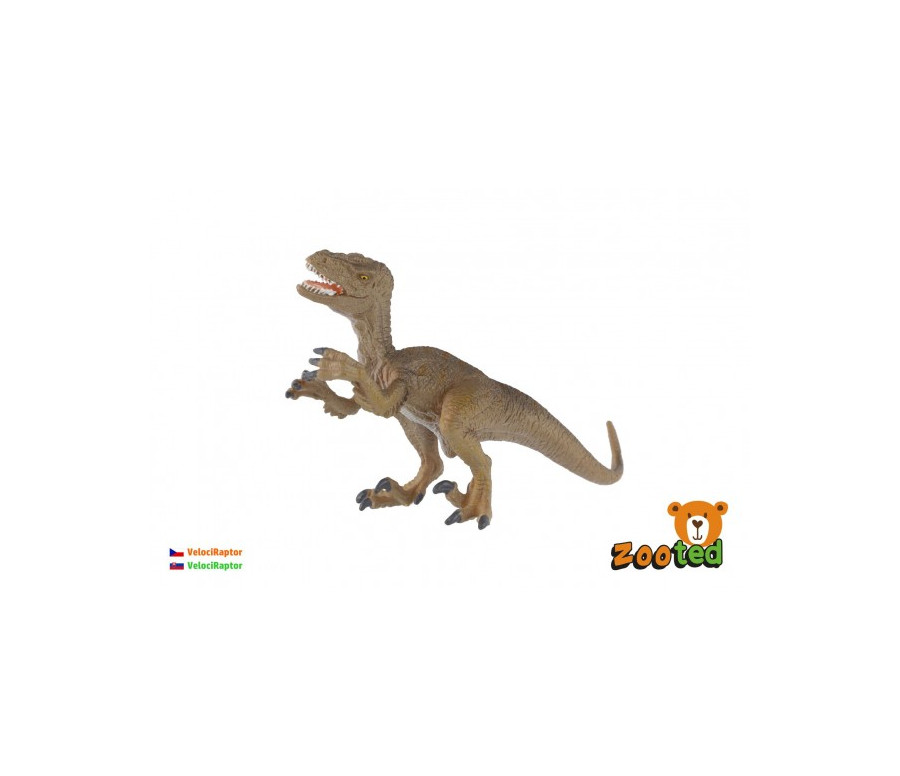 Velociraptor zooted plast 16cm v sáčku