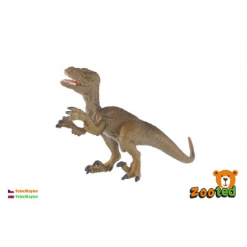 Velociraptor zooted plast 16cm v sáčku