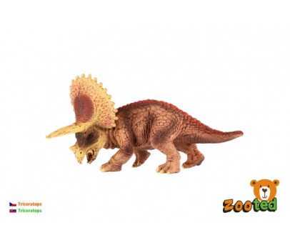 Triceratops malý zooted plast 14cm v sáčku