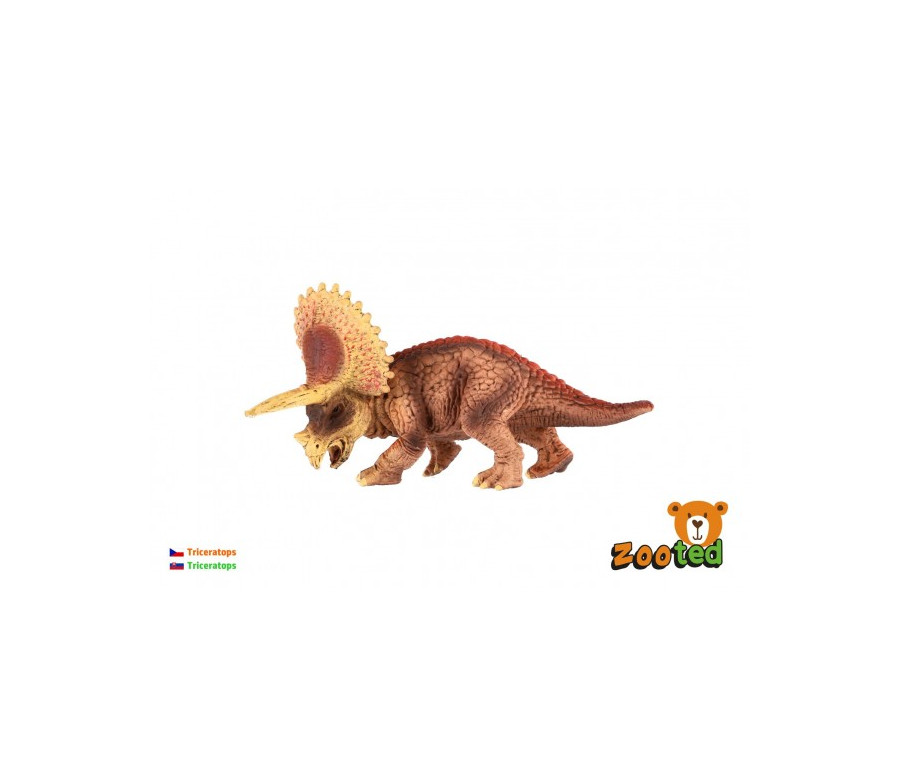 Triceratops malý zooted plast 14cm v sáčku