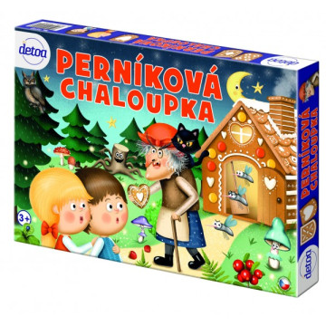 Perníková chaloupka společenská hra v krabici 33,5x23x3,5cm