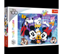 Puzzle Ve světě Disney je zábava 100 dílků 41x27,5cm v krabici 29x20x4cm