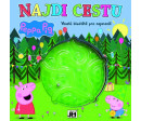 Najdi cestu Prasátko Peppa/Peppa Pig Veselá bludiště pro nejmenší 22x22cm