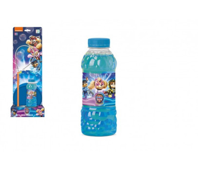 Bublifuk Tlapková patrola/Paw Patrol sada na tvorbu bublin + náplň 0,45L na kartě 15x42x12cm