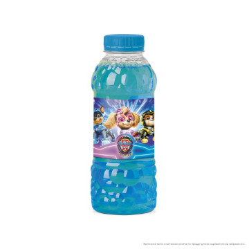 Bublifuk Tlapková patrola/Paw Patrol sada na tvorbu bublin + náplň 0,45L na kartě 15x42x12cm