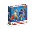 Bublifuk Tlapková patrola/Paw Patrol sada na tvorbu bublin + náplň 0,45L v krabici 23x23x7,5cm