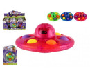 Spinner s bubble pops plast 8cm 3 barvy na kartě 12 ks v boxu