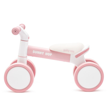 Dětské odrážedlo Baby Mix Bunny Hop růžové