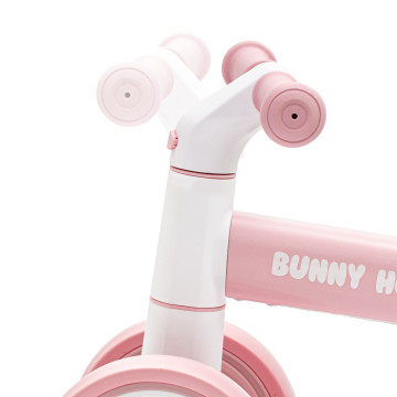 Dětské odrážedlo Baby Mix Bunny Hop růžové