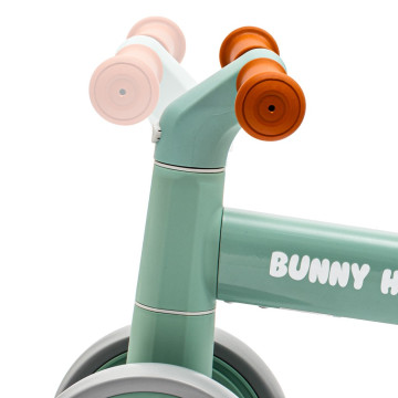 Dětské odrážedlo Baby Mix Bunny Hop zelené