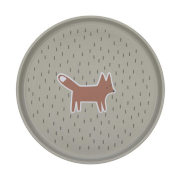 Plate PP/Cellulose Little Forest fox