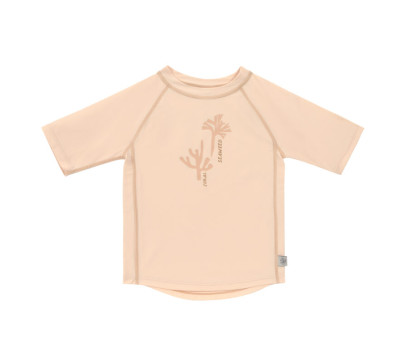 Short Sleeve Rashguard 2023 corals peach rose 07-12 mon.