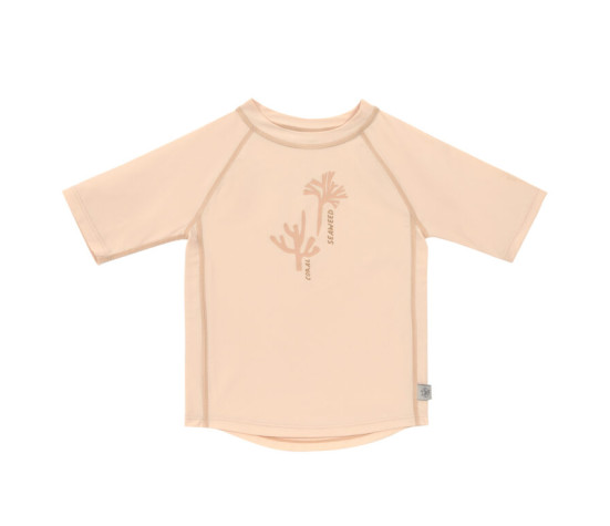 Short Sleeve Rashguard 2023 corals peach rose 07-12 mon.