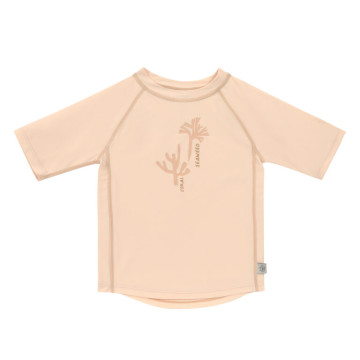 Short Sleeve Rashguard 2023 corals peach rose 07-12 mon.